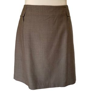 BANANA REPUBLIC Brown Lined A-Line Skirt Size SP